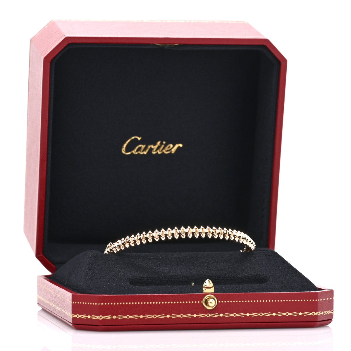 18K Pink Gold Small Clash De Cartier Bracelet 18