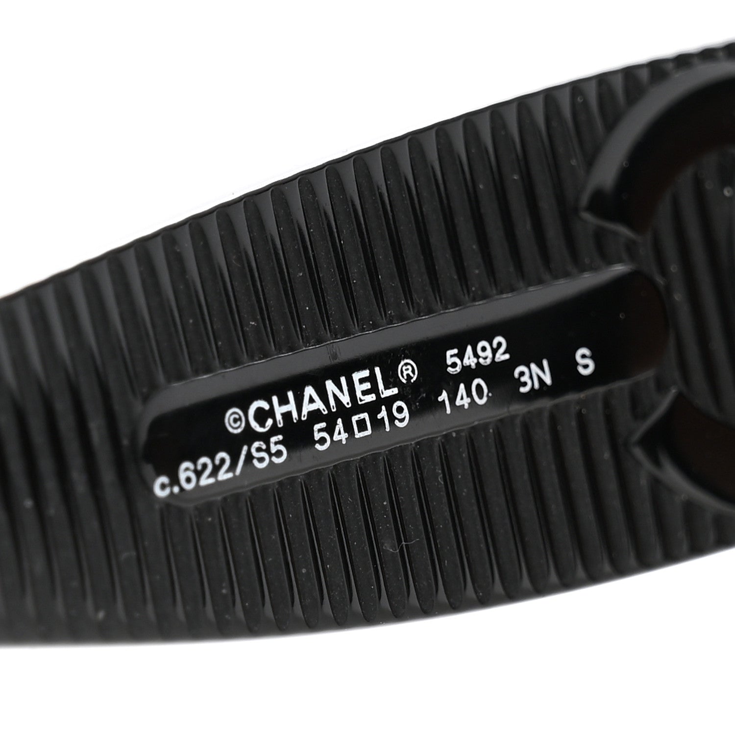 Chanel Acetate Butterfly Large CC Sunglasses 5492 Black 5 of 8