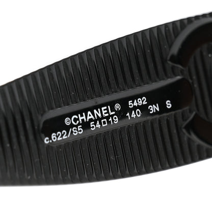 Chanel Acetate Butterfly Large CC Sunglasses 5492 Black 5 of 8
