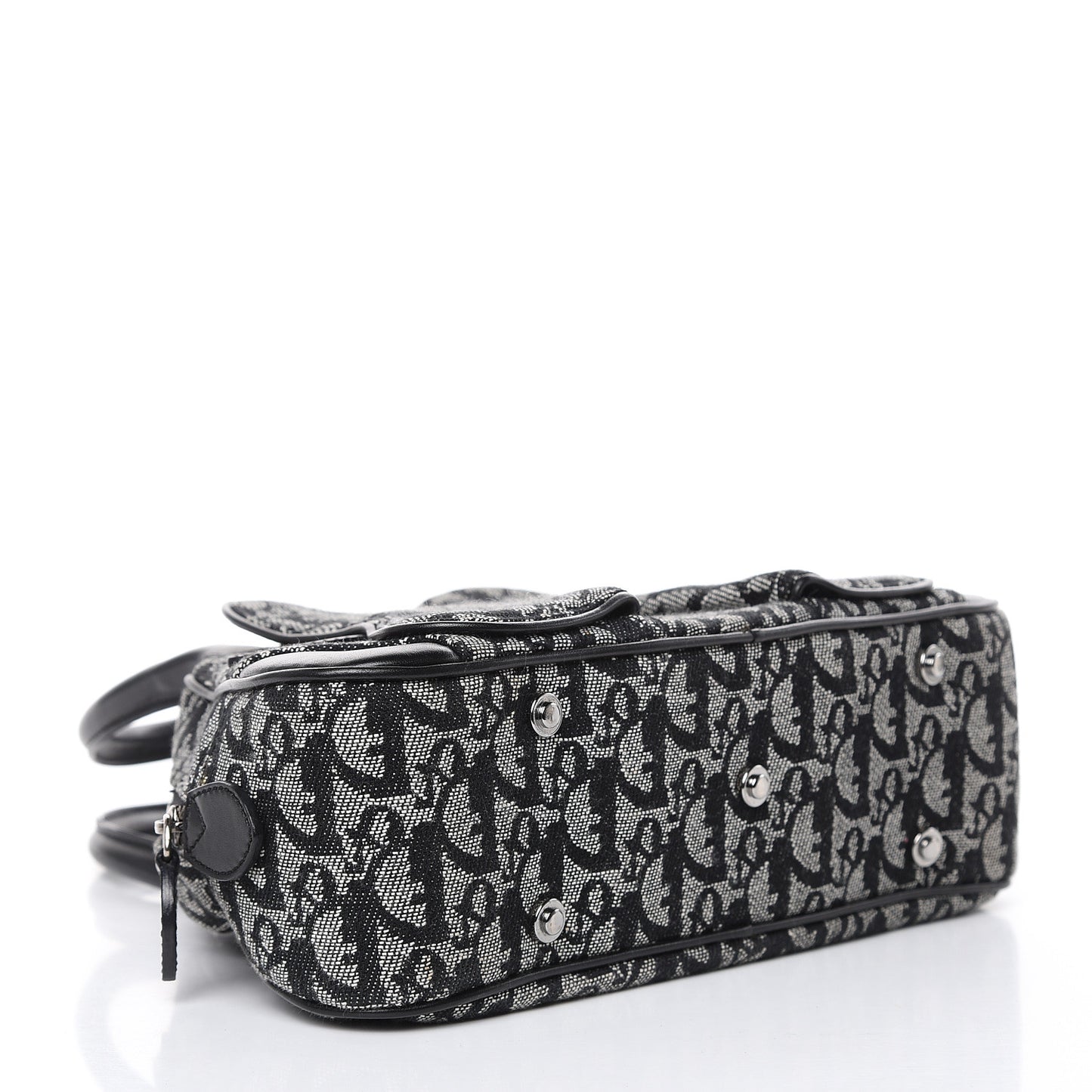 Monogram Mini Saddle Bowler Black