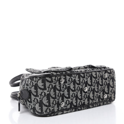 Christian Dior Monogram Mini Saddle Bowler Black 4 of 11