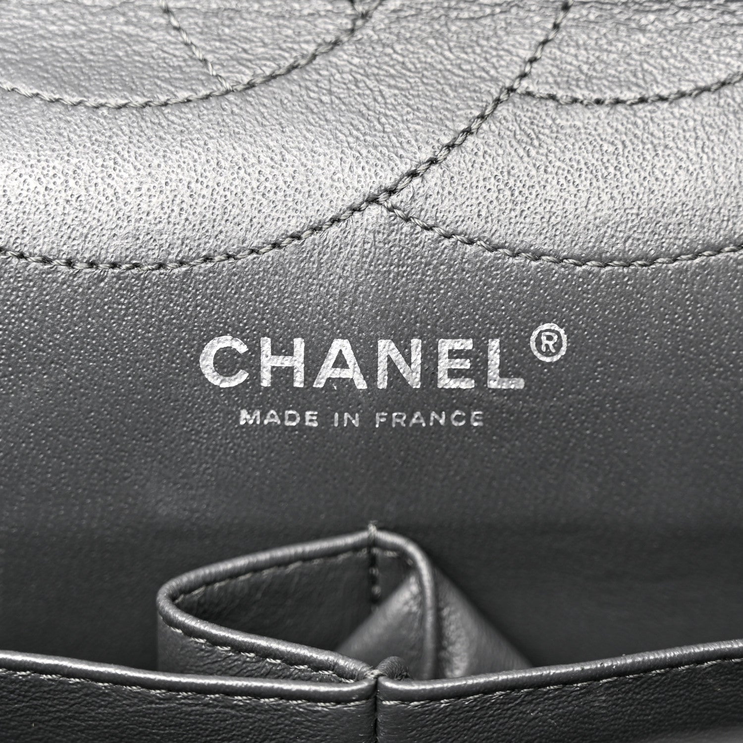 Chanel Aged Calfskin Quilted 2.55 Reissue 227 Flap Grey 6 of 12