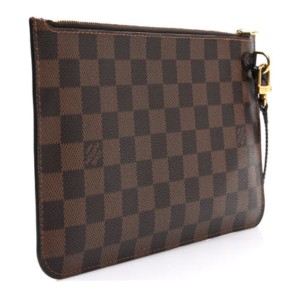 Louis Vuitton Damier Ebene Neverfull MM GM Pochette 3 of 7