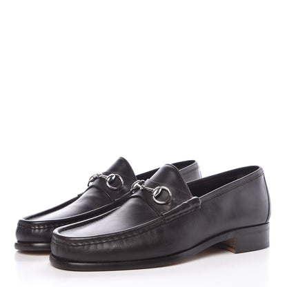 Gucci Calfskin Mens 1953 Horsebit Loafers 9.5 Marrone 3 of 8