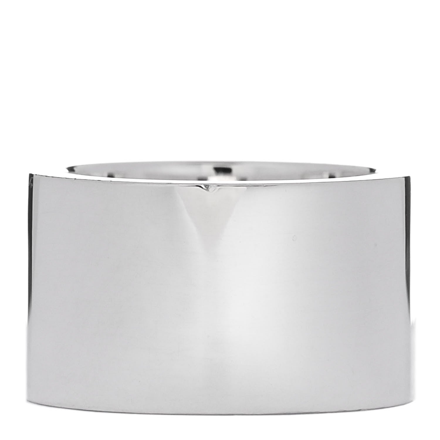 Hermes Sterling Silver Collier De Chien CDC Ring 50 5.25 4 of 6