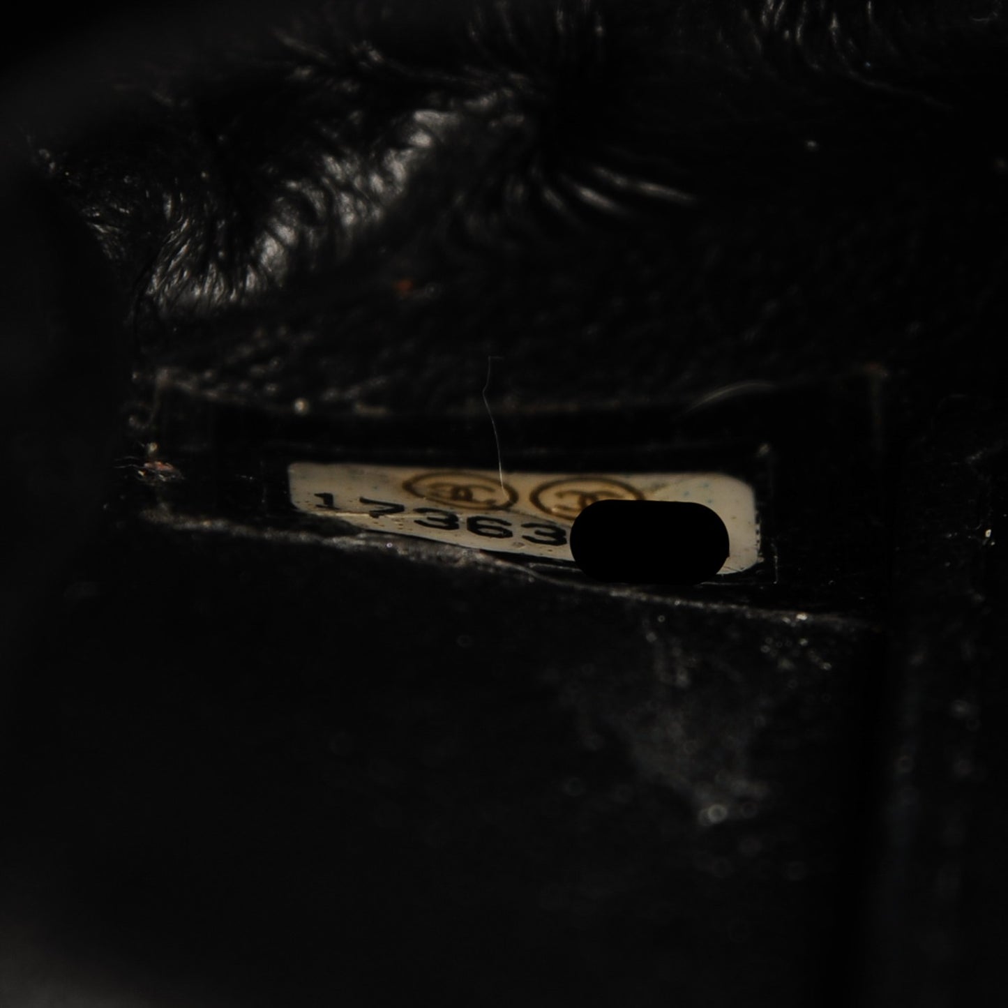 Lambskin Quilted Extra Mini Flap Black