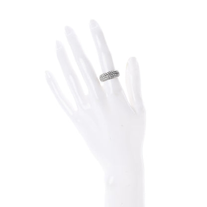 Tiffany Platinum Diamond Five Row Etoile Band Ring 52 6 2 of 5