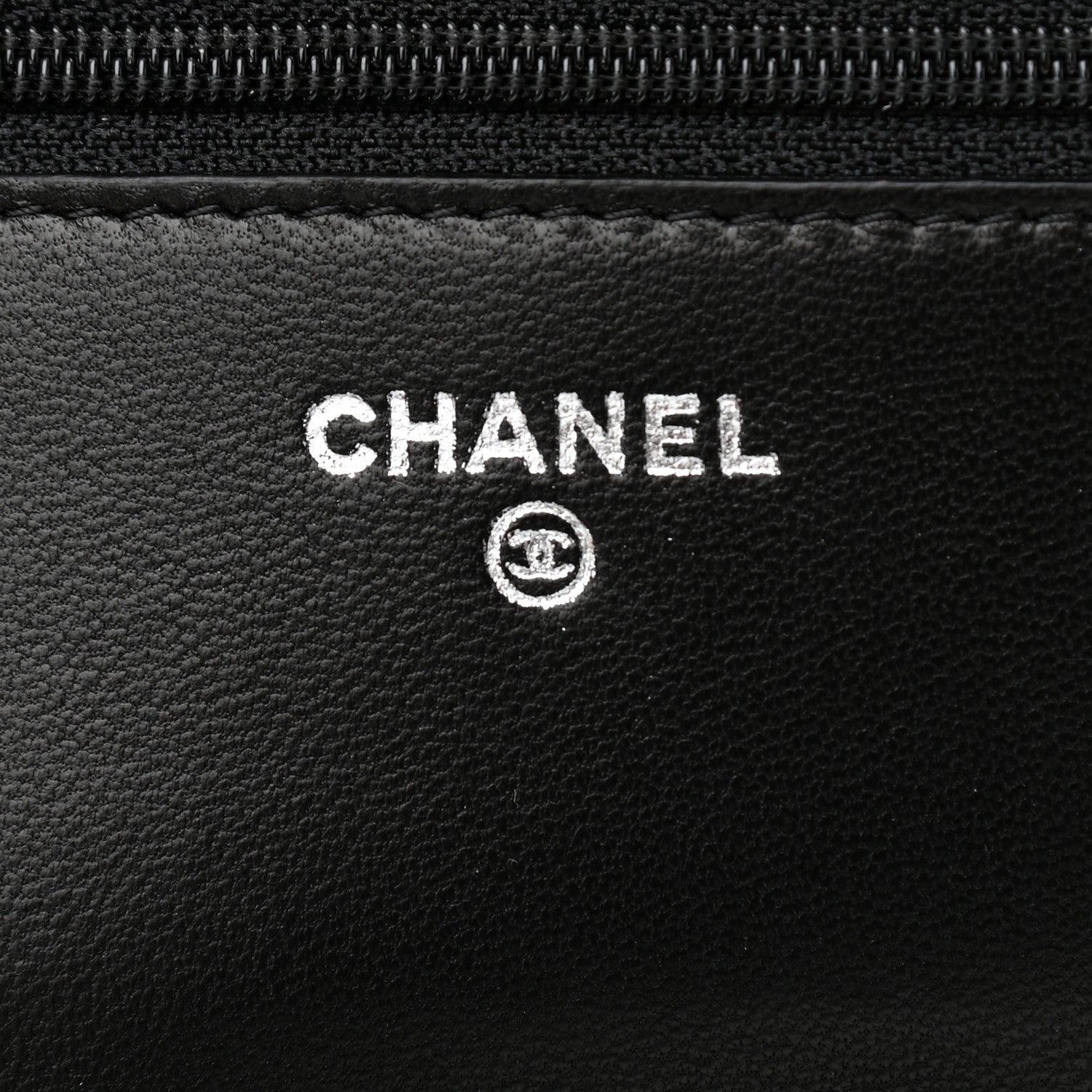 Chanel Lambskin Quilted Boy Wallet On Chain WOC Black 6 of 12