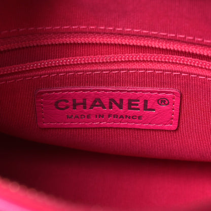 Chanel Goatskin Quilted Small Gabrielle Hobo Pink 6 of 14