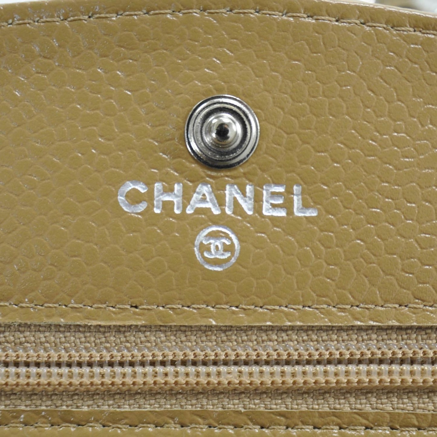 Caviar Wallet on Chain WOC Beige