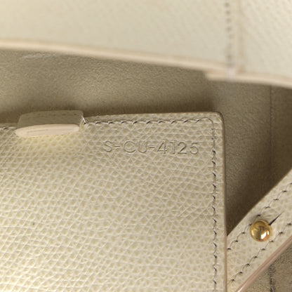 Celine Grained Calfskin Small Vertical Cabas Cream 9 of 19