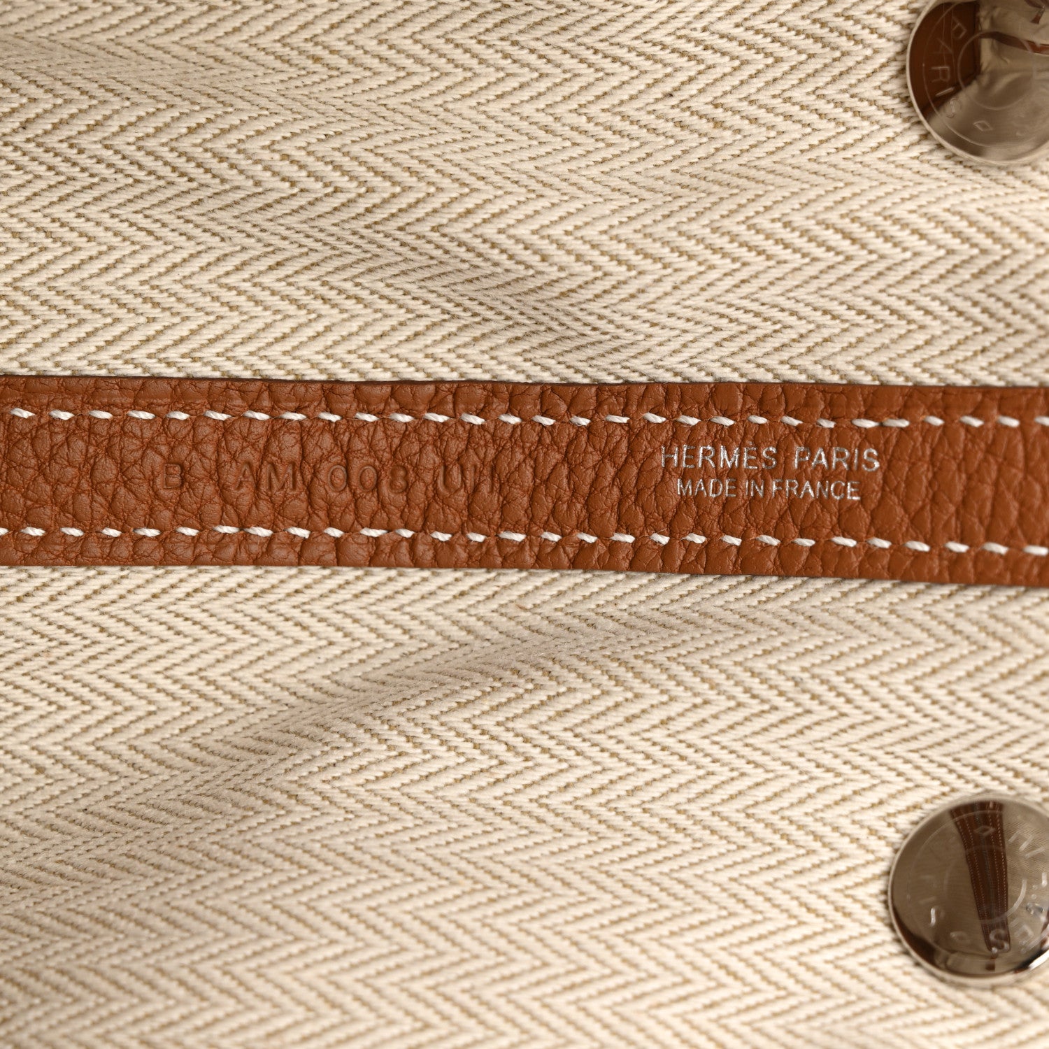 Hermes Negonda Garden Party 30 TPM Gold 6 of 9