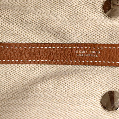 Hermes Negonda Garden Party 30 TPM Gold 6 of 9