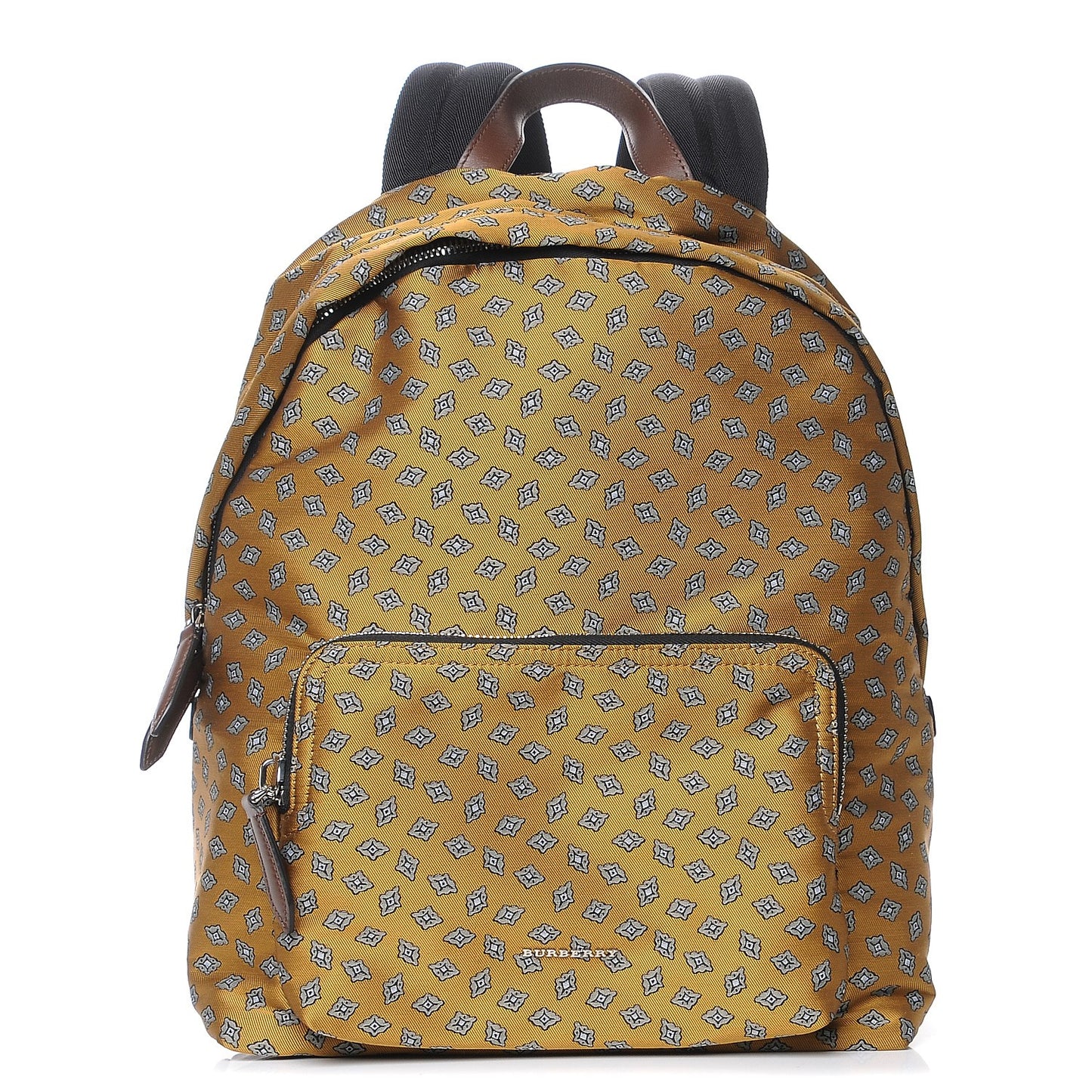 Nylon Tie Print Abbeydale Simple Backpack Citrus Yellow