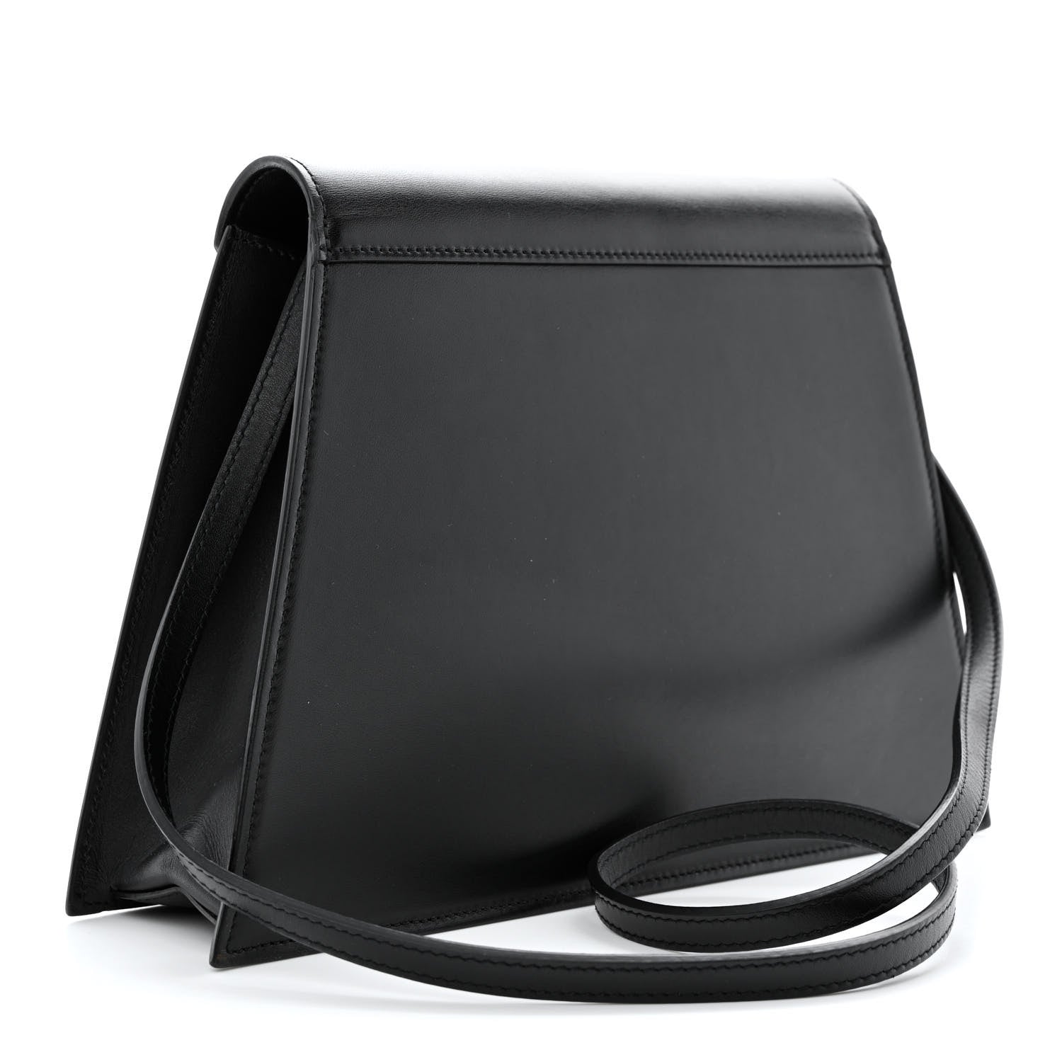 Celine Smooth Calfskin Edwige Shoulder Bag Black 3 of 13