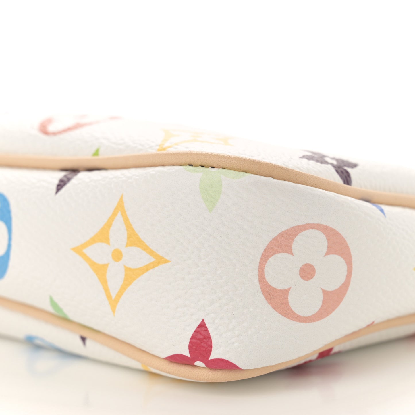 LV X TM Monogram Multicolor Pochette Accessories White