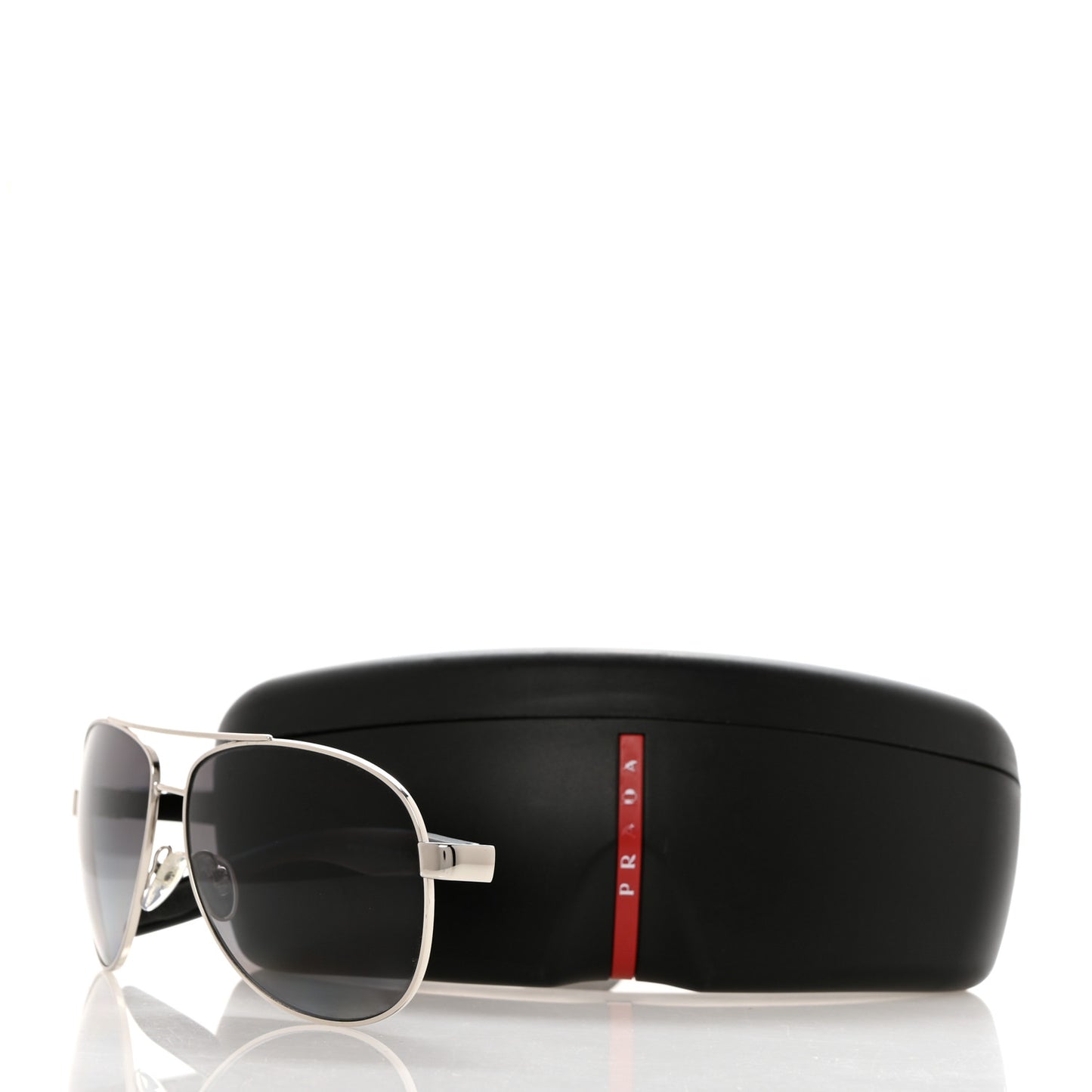 Aviator Sunglasses SPS 53P Black Silver