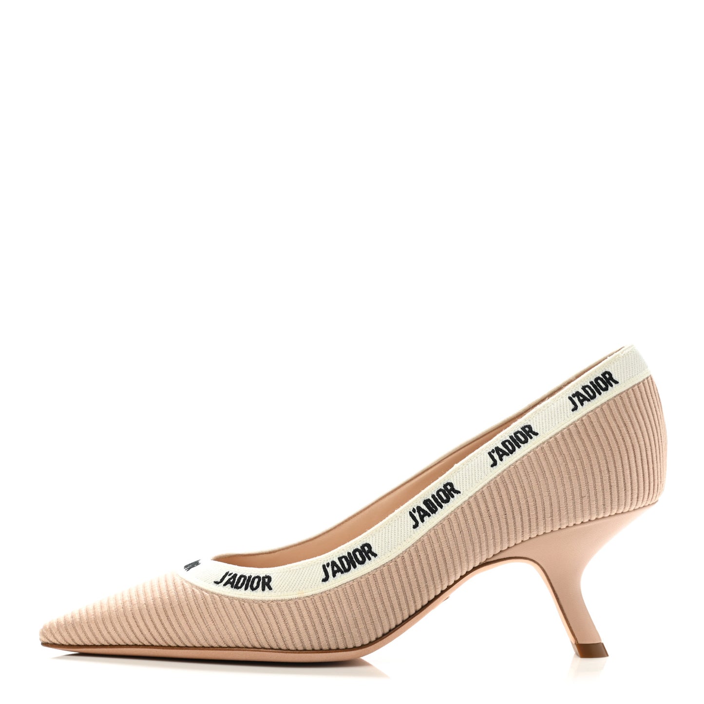 Technical Canvas Ribbon J 'Adior Pumps 37.5 Powder Nude