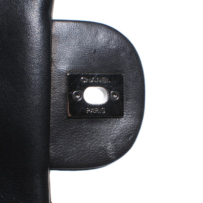 Chanel Lambskin Quilted 3 Large Flap Black 5 of 7