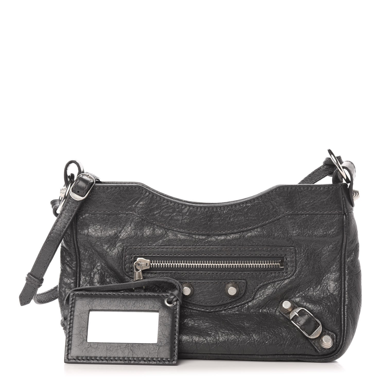 Balenciaga Agneau Giant 12 Silver Hardware Hip Gris Fossile 1 of 12