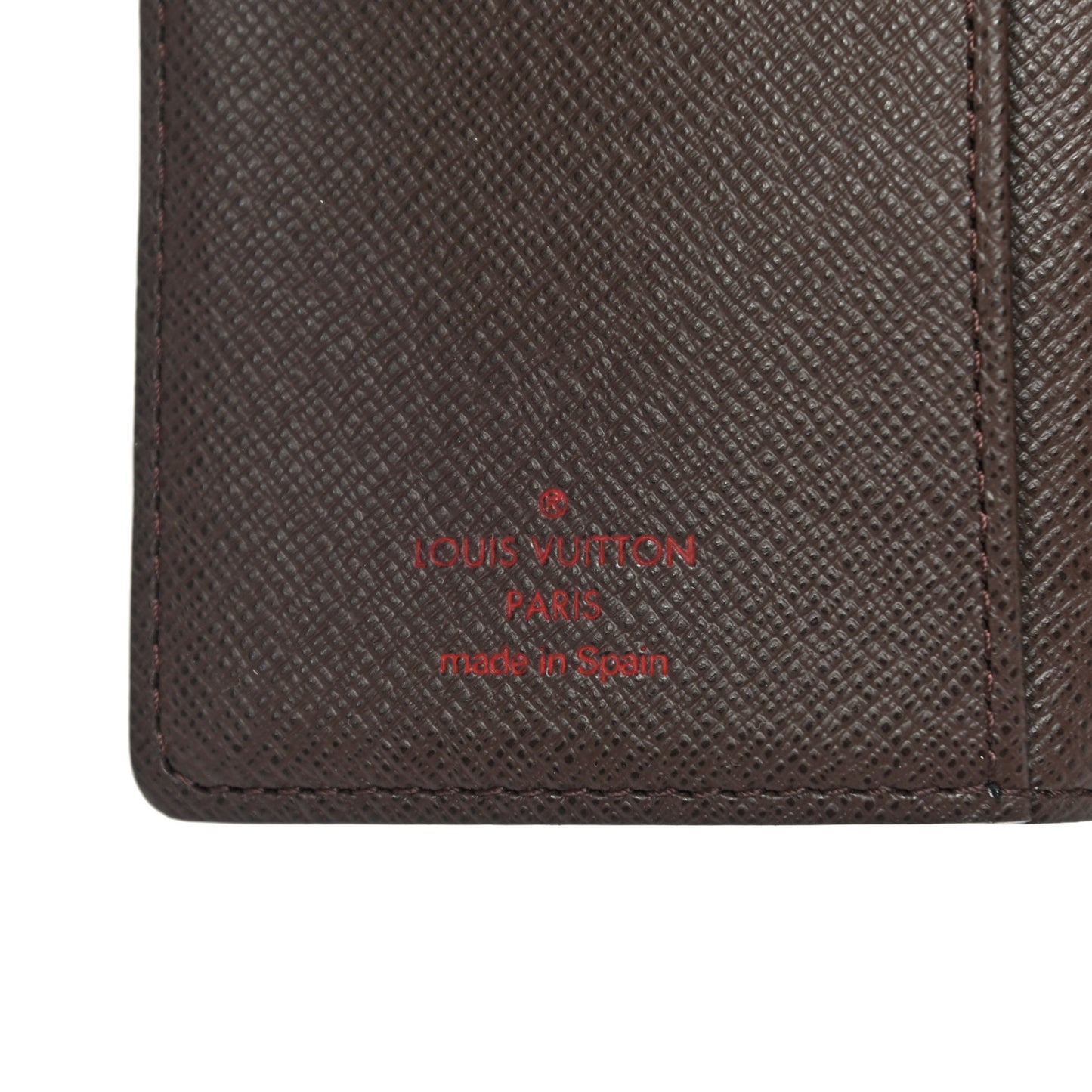 Damier Ebene Small Ring Agenda Cover