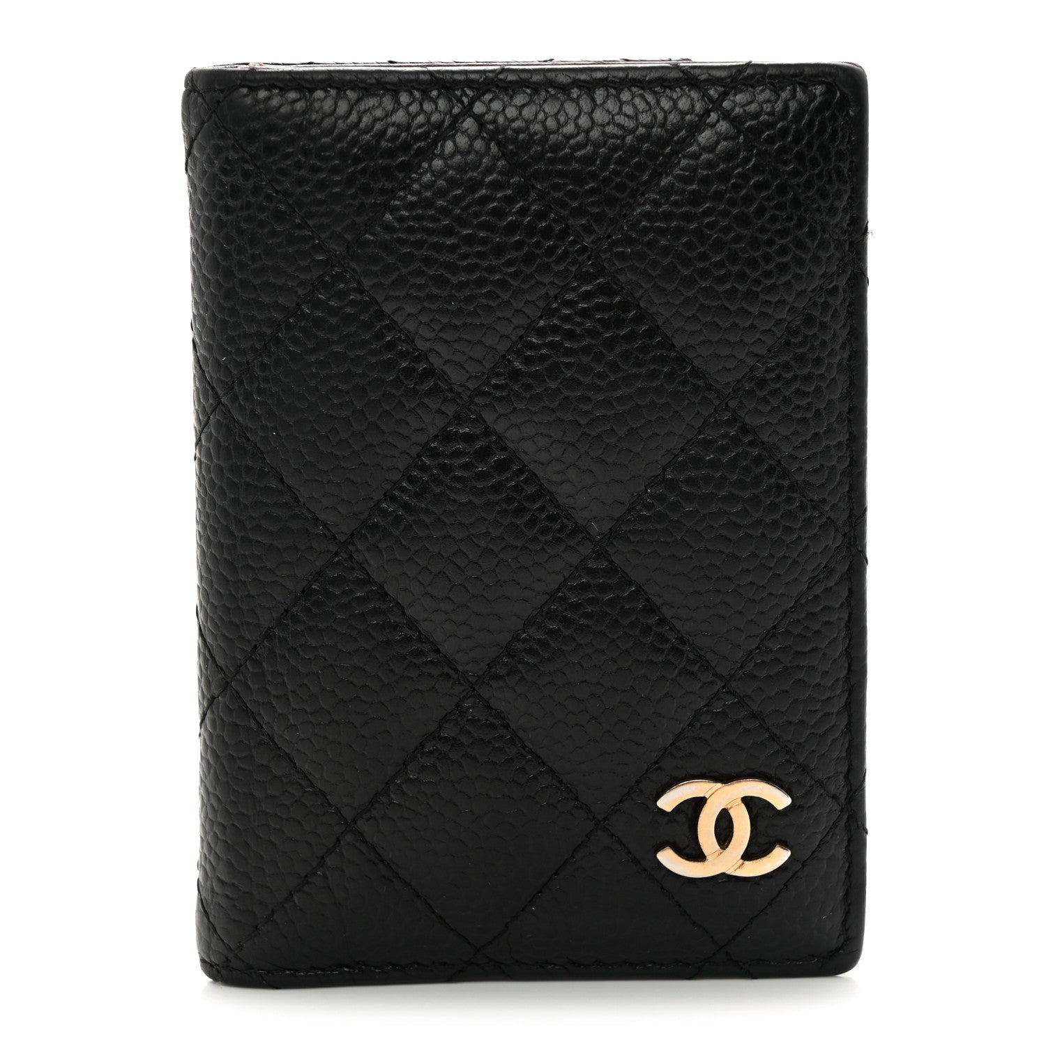 Chanel Caviar Quilted Card Holder Wallet Black 2 of 11