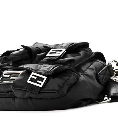 Fendi Econyl Cuoio Romano Multipocket Baguette Black 9 of 9