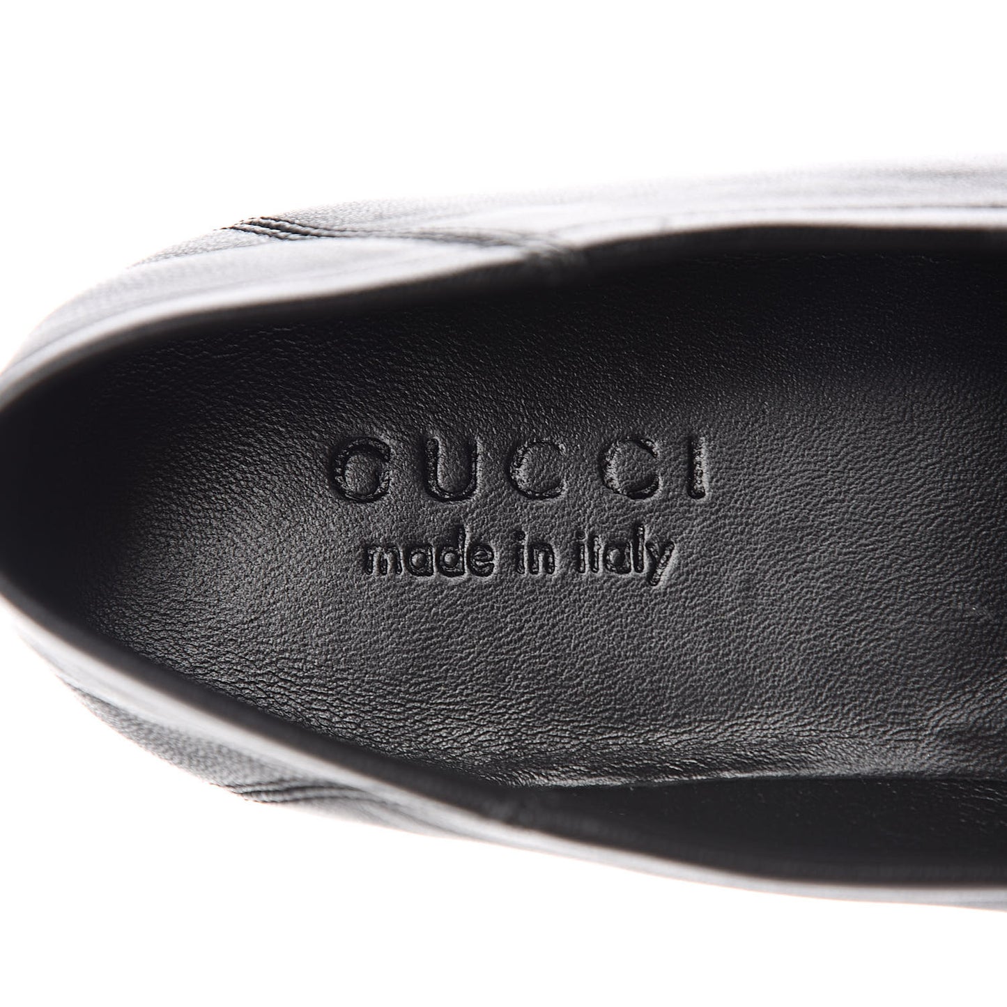 Lambskin Mens Brixton Horsebit Loafers 6 Black