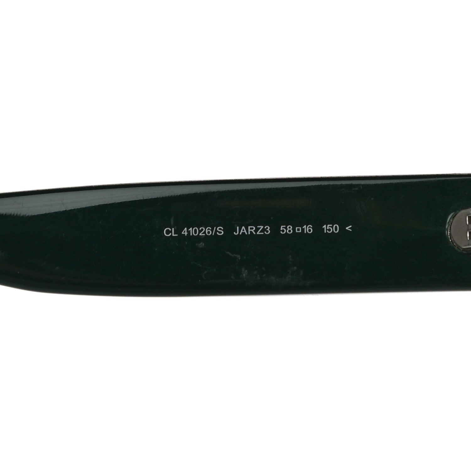 Celine Shadow Sunglasses CL 41026/S Green Brown 6 of 9