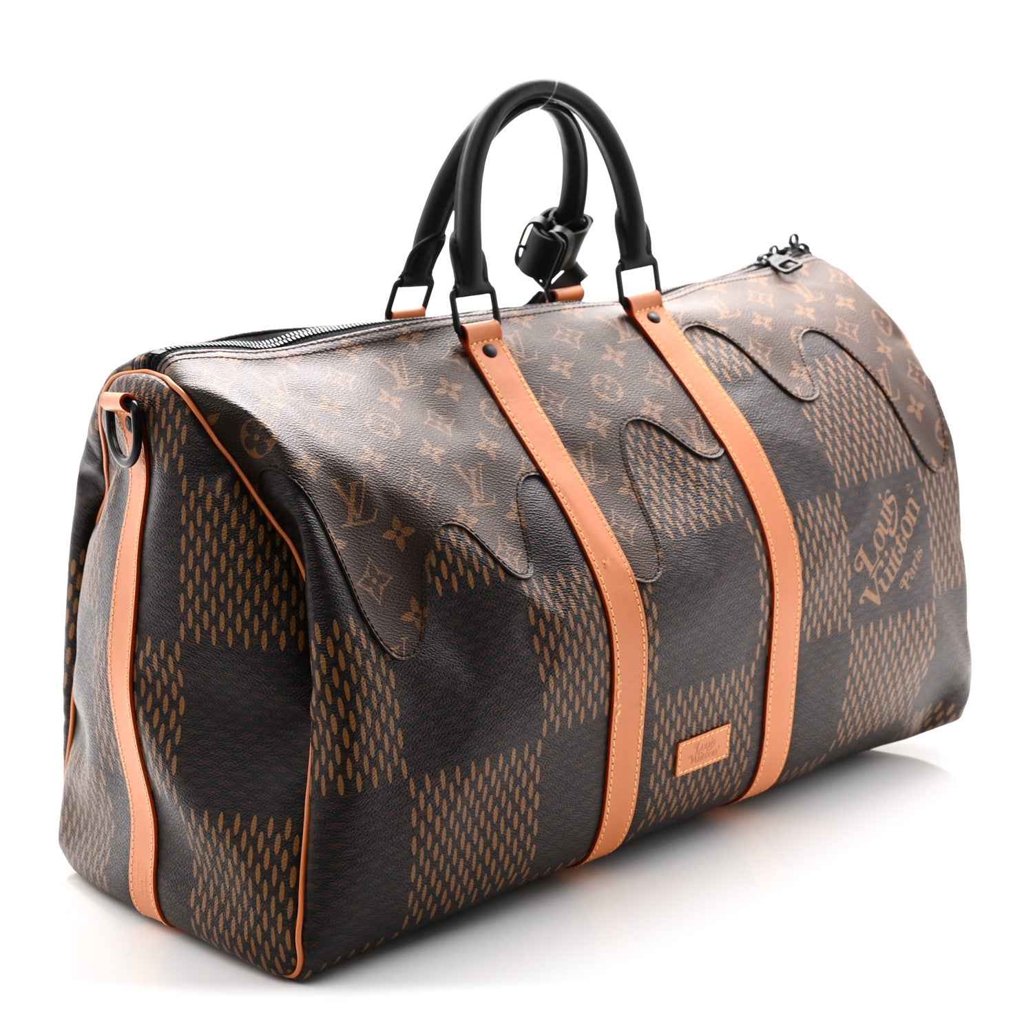 Louis Vuitton x Nigo Giant Damier Ebene Monogram Keepall Bandouliere 50 3 of 19