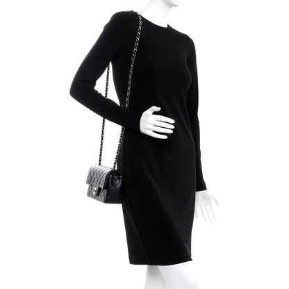 Chanel Caviar Quilted Mini Rectangular Flap Black 2 of 8