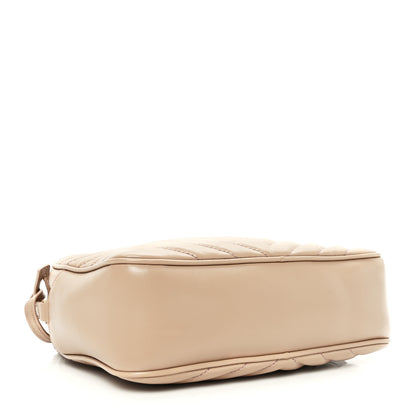 Saint Laurent Calfskin Matelasse Monogram Lou Camera Bag Dark Beige 4 of 10