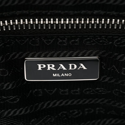 Prada Nylon Tessuto Impuntu Quilted Shoulder Bag Black 6 of 10
