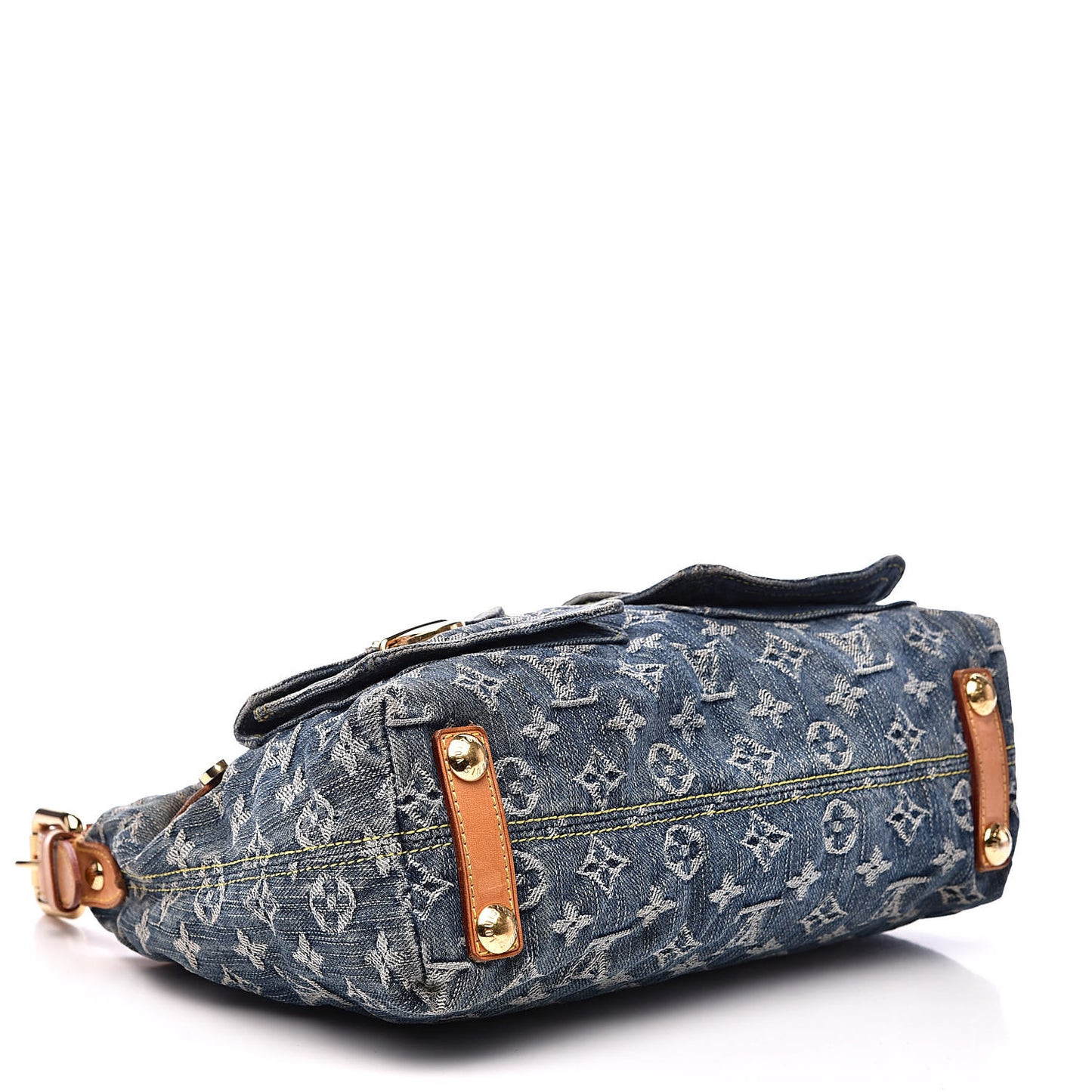 Monogram Denim Baggy PM Blue