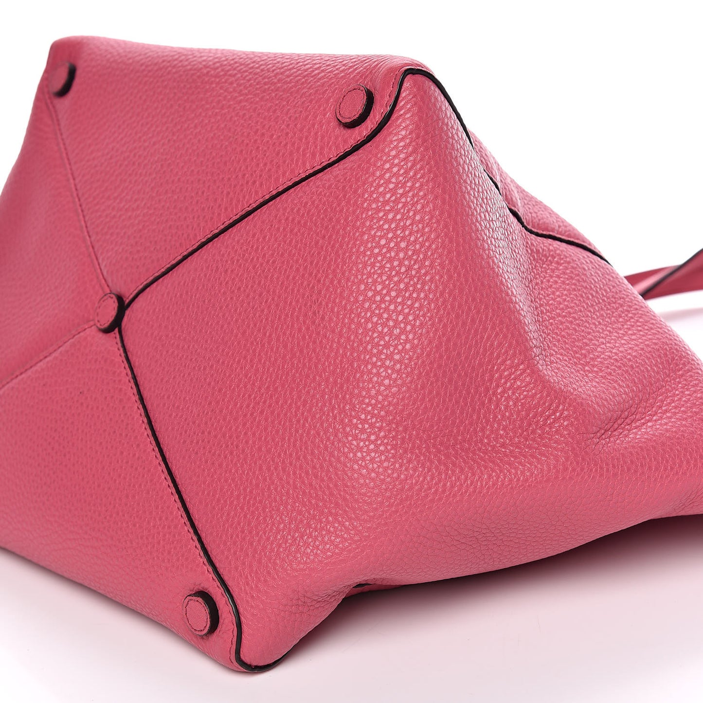 Vitello Daino Shopping Tote Peonia