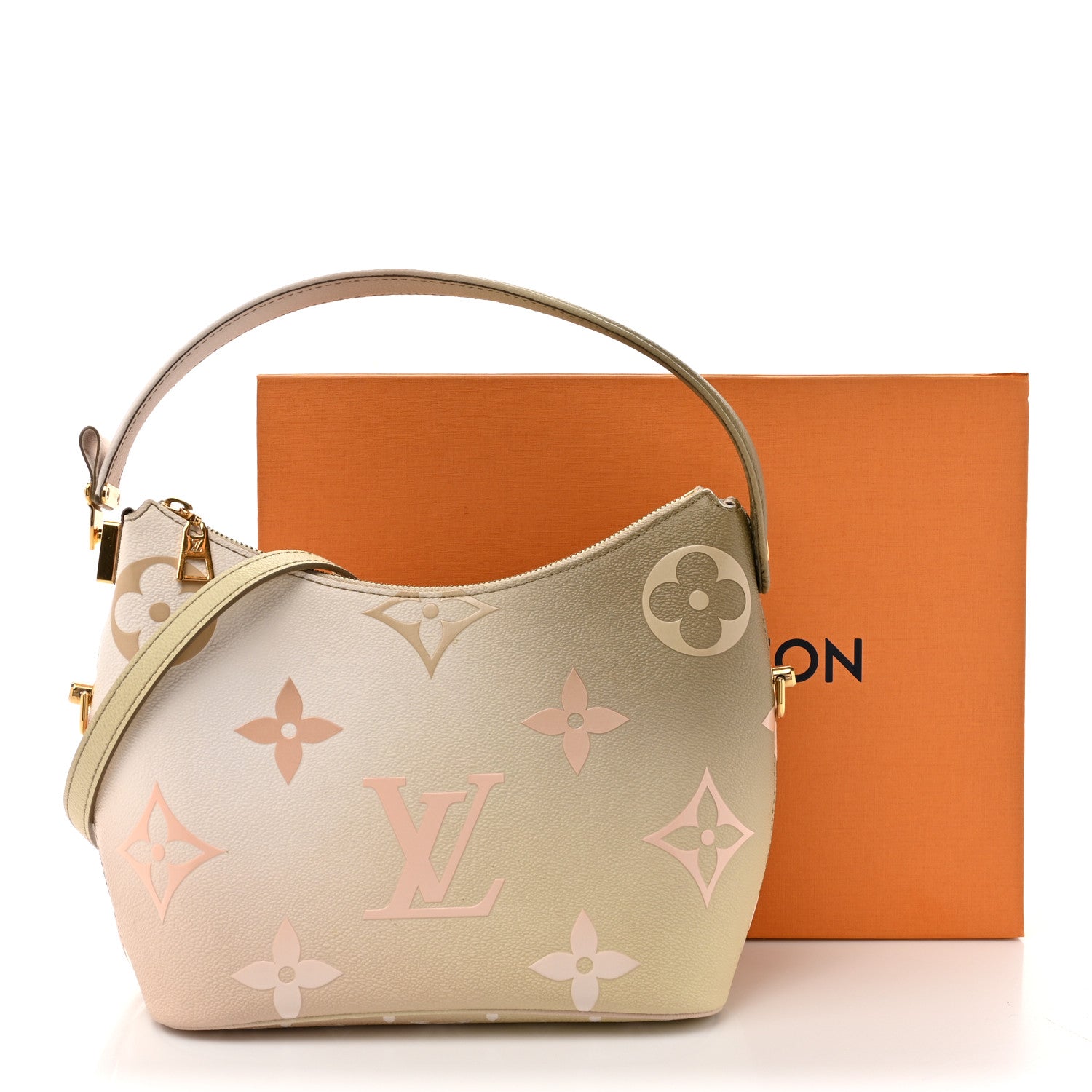 Louis Vuitton Monogram Giant Spring In The City Marshmallow Hobo Sunset Kaki 15 of 15