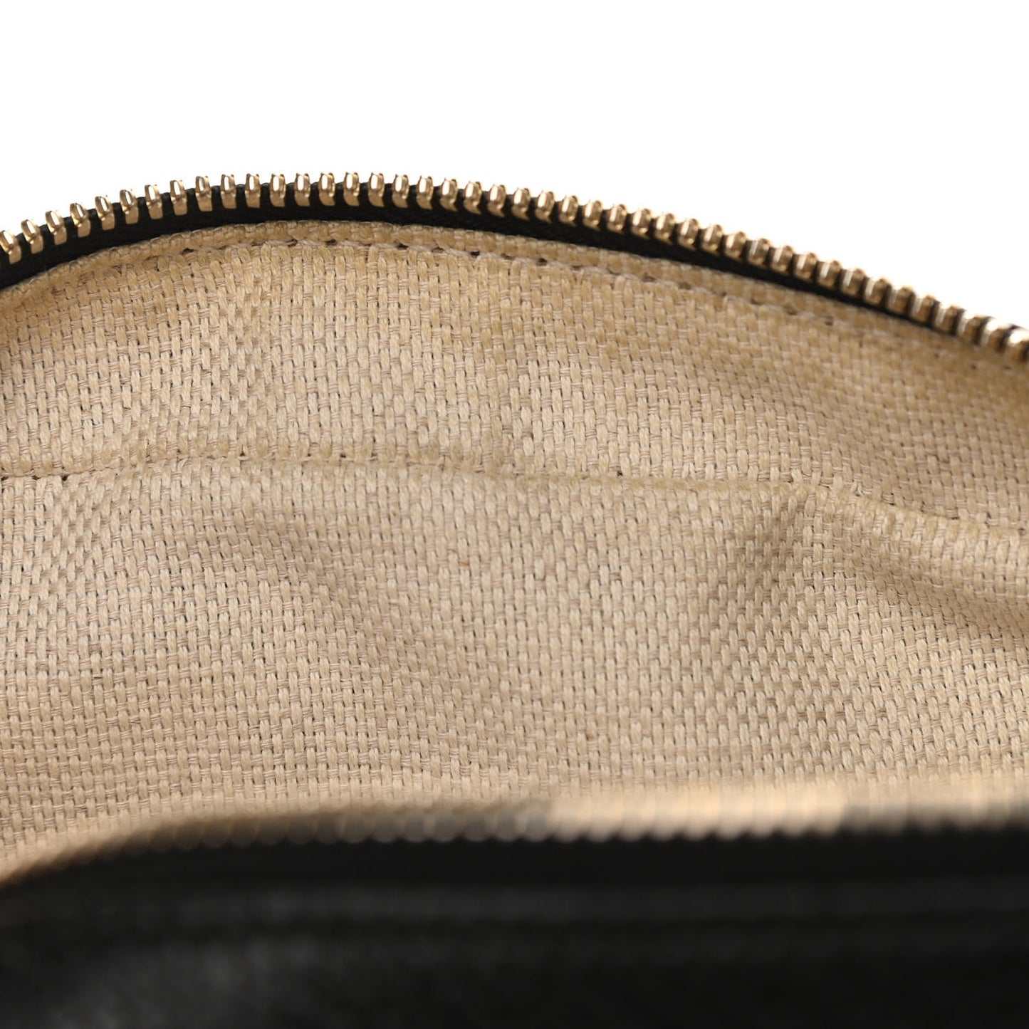 Pebbled Calfskin Small Soho Disco Bag Black
