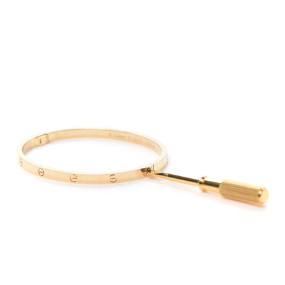 Cartier 18K Yellow Gold Small LOVE Bracelet 16 4 of 7