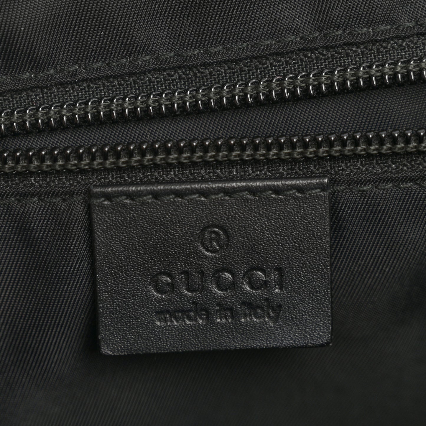 GG Supreme Monogram Web Flap Messenger Bag Black