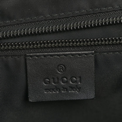 Gucci GG Supreme Monogram Web Flap Messenger Bag Black 7 of 15
