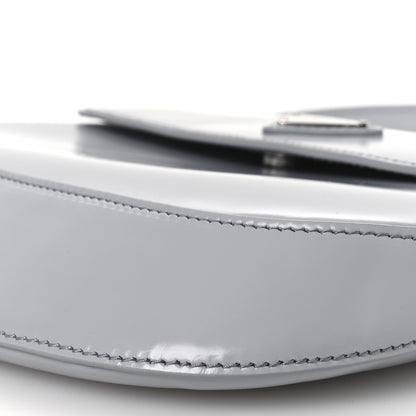 Prada Spazzolato Cleo Flap Shoulder Bag Fiordaliso 10 of 10