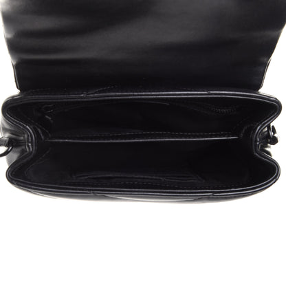 Saint Laurent Calfskin Y Quilted Monogram Toy Loulou Crossbody Bag Black 5 of 14