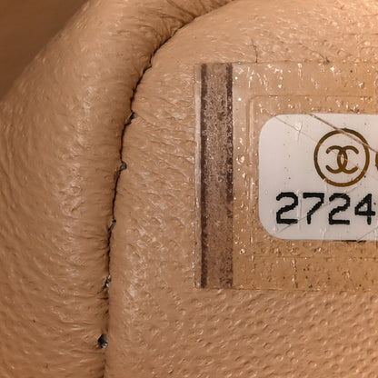 Chanel Caviar Quilted Jumbo Double Flap Beige Clair 8 of 11