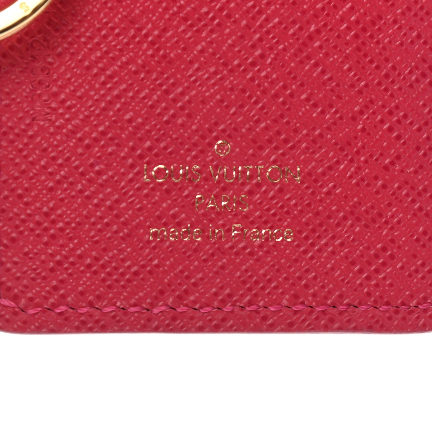 Monogram Illustre Carousel Bag Charm Key Ring Pink