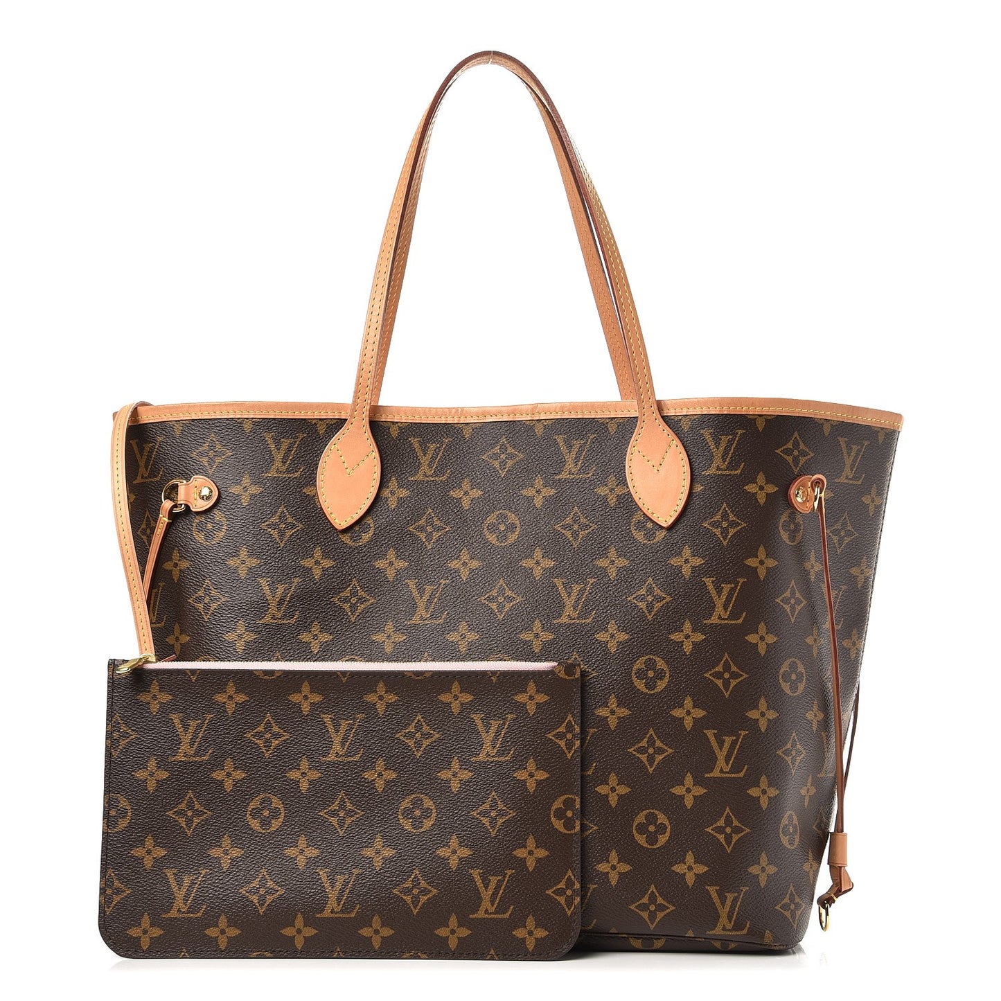 Monogram Neo Neverfull MM Rose Ballerine