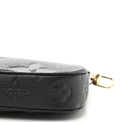 Louis Vuitton Empreinte Monogram Giant Multi Pochette Accessories Mini Pochette Black 8 of 8