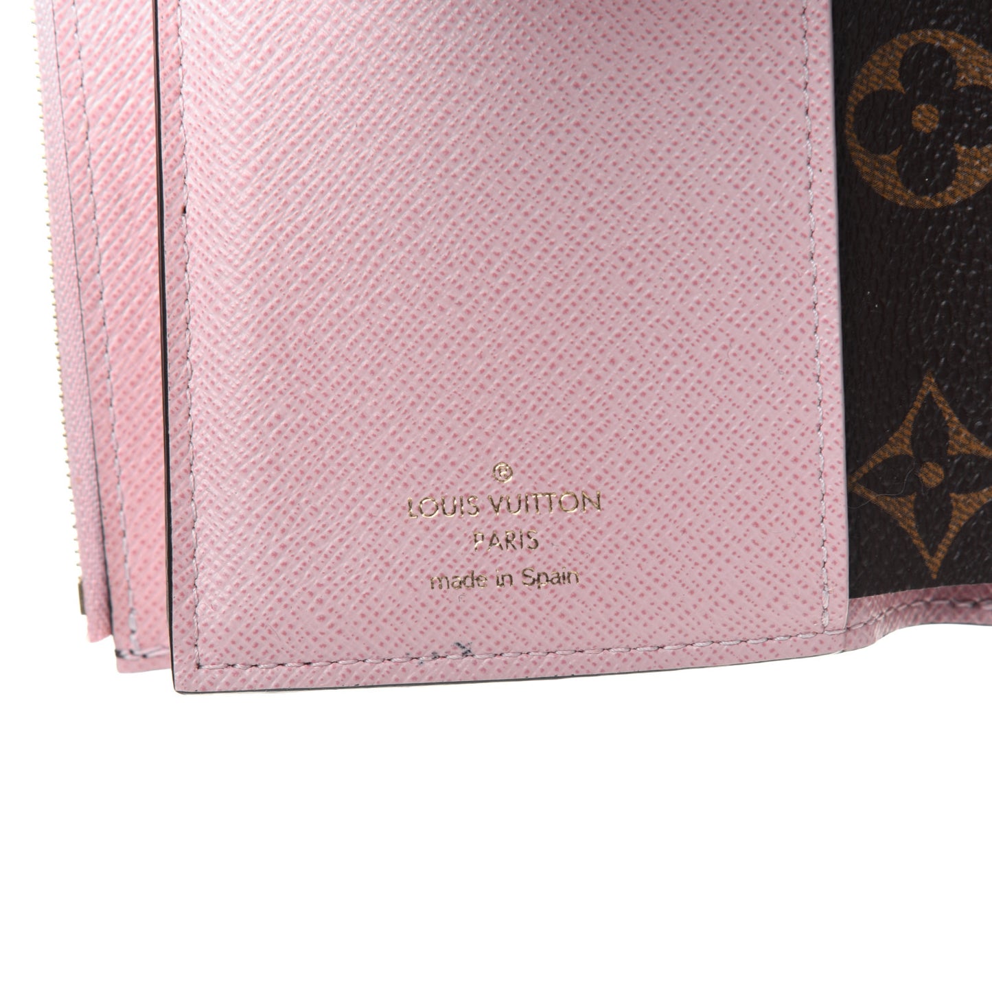 Monogram Ariane Compact Wallet Rose Ballerine