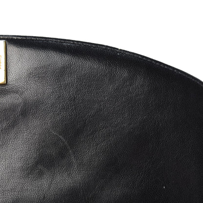 Chanel Lambskin Quilted Medium Single Flap Black 15 of 17