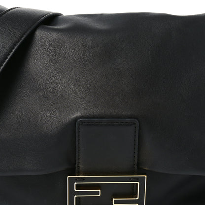 Fendi Nappa Medium Mamma Baguette Black 8 of 10