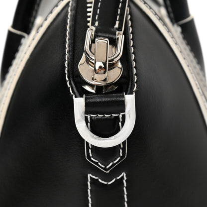 Givenchy Calfskin Contrast Topstitch Small Antigona Black White 11 of 11